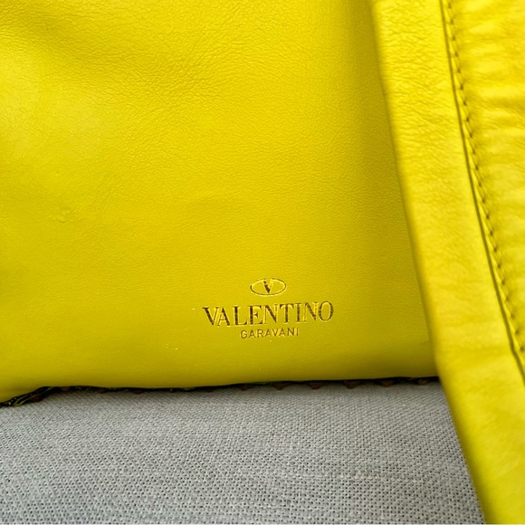 VALENTINO GARAVANI  Calfskin Medium Full Studded Rockstud All Over Backpack - Picture 4 of 13